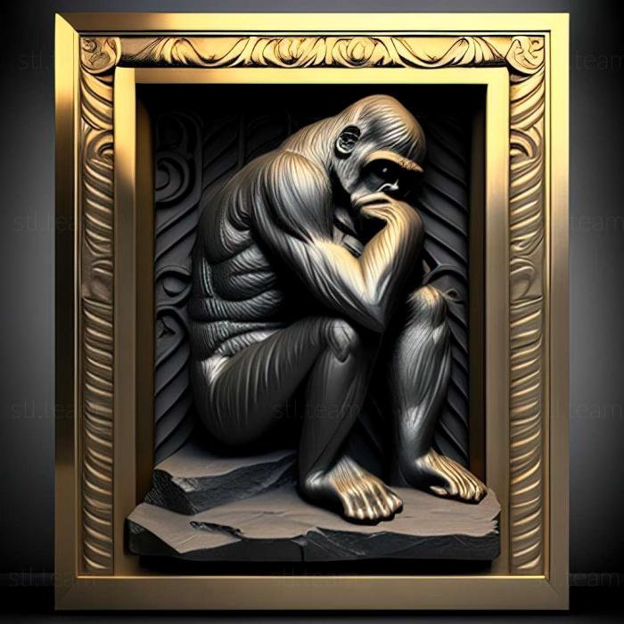 Animals gorilla in frame.png